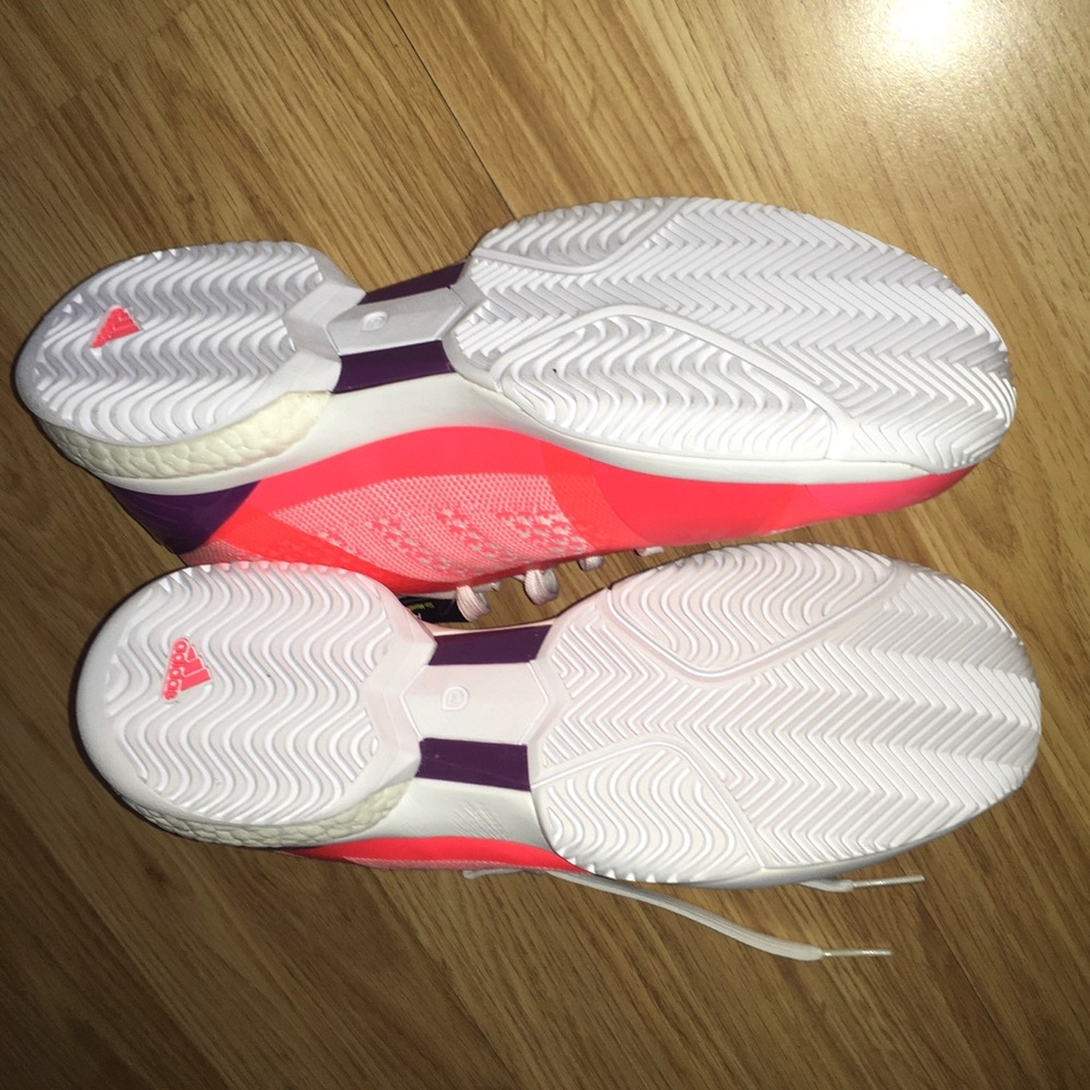 NWT Adidas Stella McCartney Barricade Tennis Shoes - Picture 9 of 13